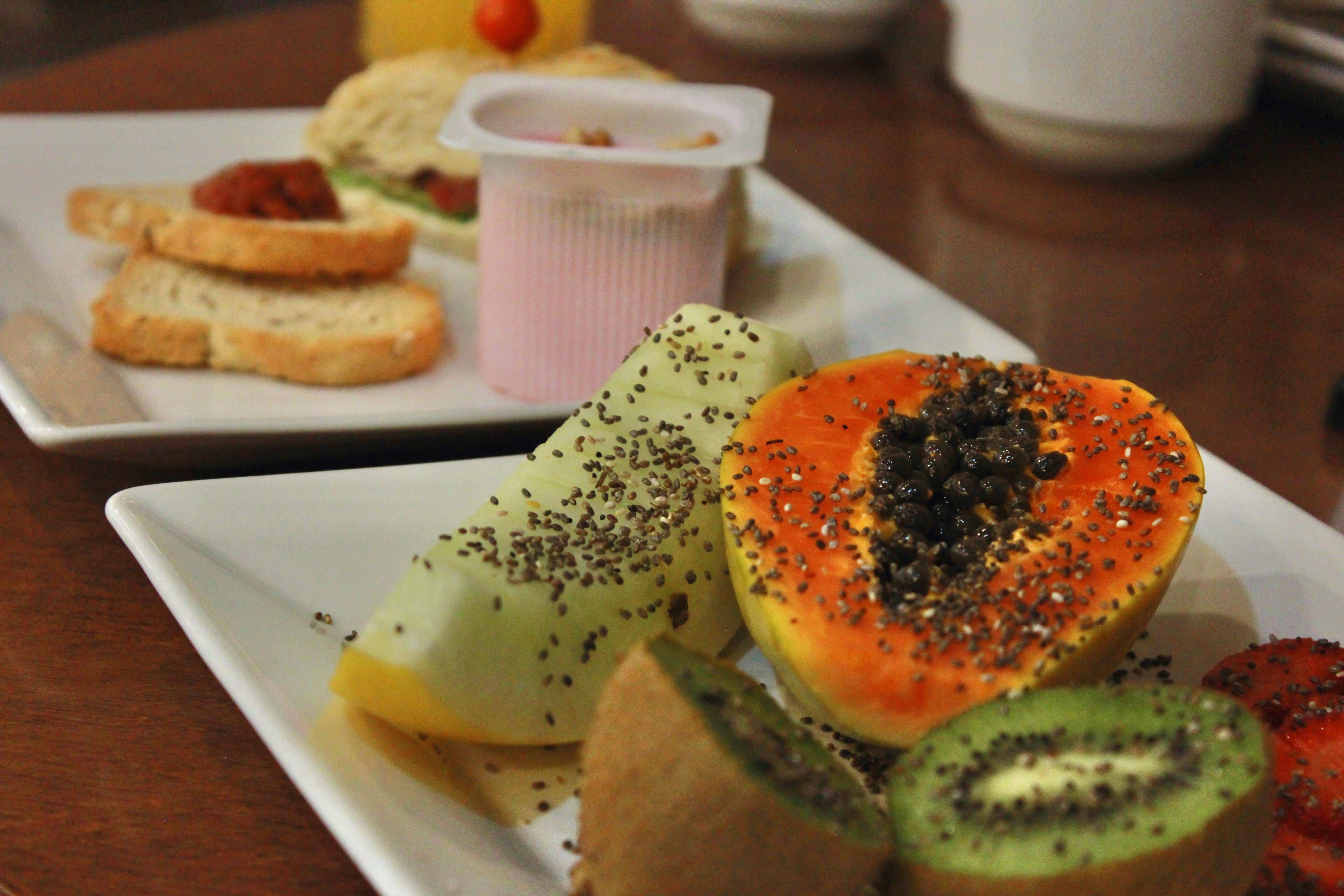 Gontijo Inn Hotel Itajubá Buitenkant foto Chia seeds sprinkled on fruit