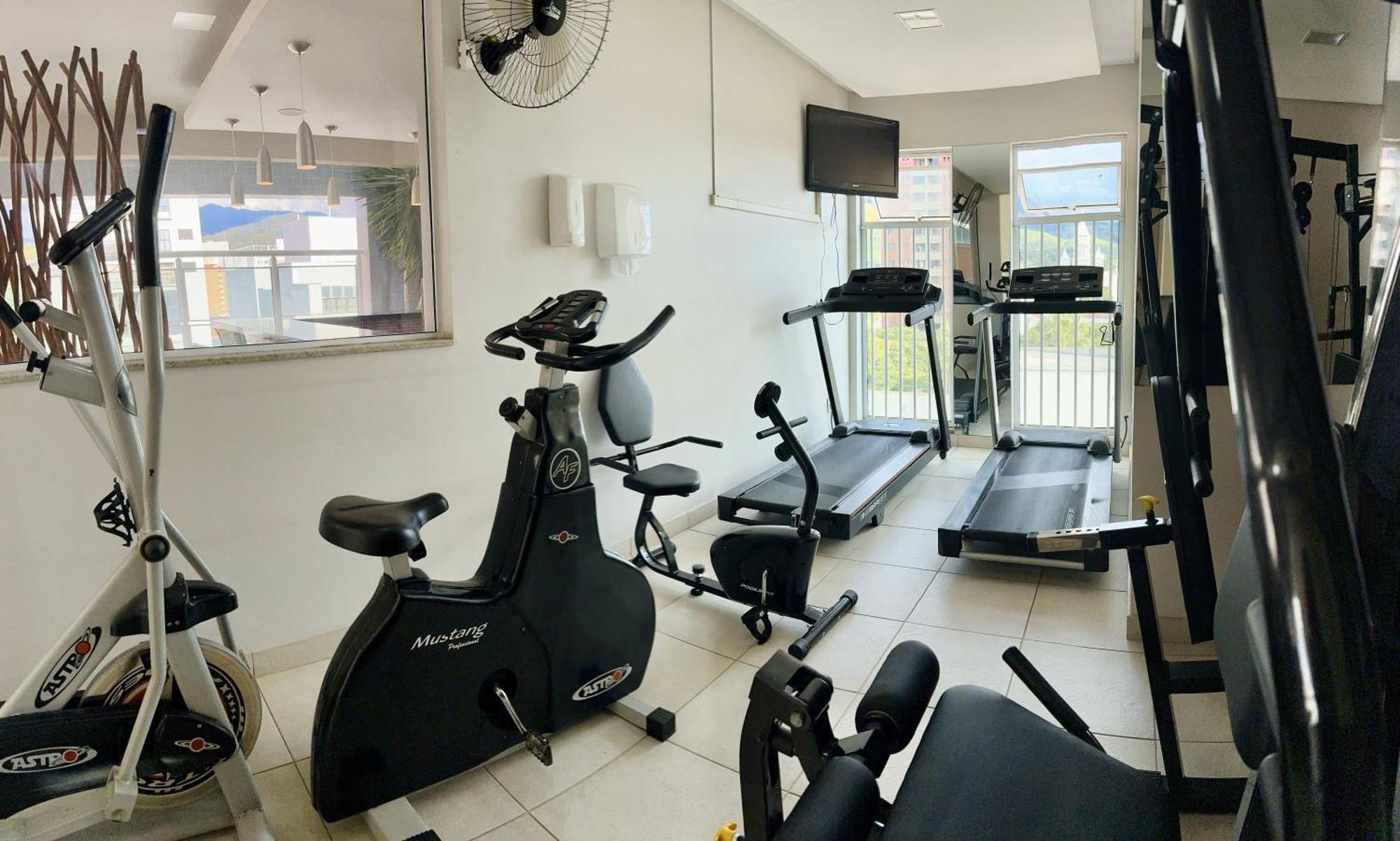 Gontijo Inn Hotel Itajubá Buitenkant foto A gym in a hotel